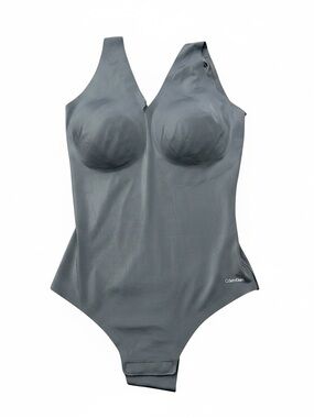 Calvin Klein Black One-Piece bodysuit with Built-In Cups